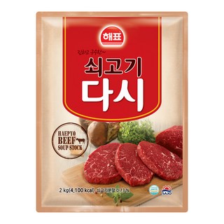 해표 쇠고기다시, 2kg, 1개
