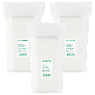 이니스프리 닦아 쓰는 화장솜, 80개입, 3개