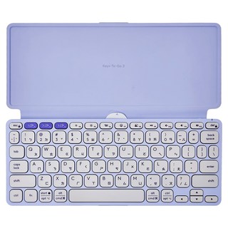 logitech 羅技 Keys-To-Go 2 平板鍵盤, 藍牙, YR0100, 星暮紫