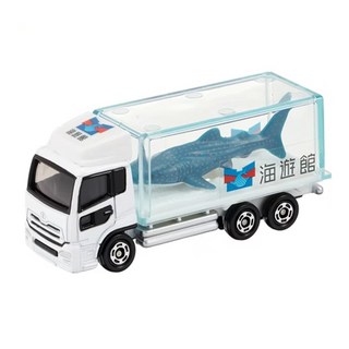 TOMICA TAKARA TOMY 多美小汽車 海游館鯊魚車, White, Blue, #069_746829, 1台