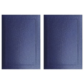 우진산업 3500 Pr48상장케이스 22.5 x 30.3 cm, 2개, 군청색