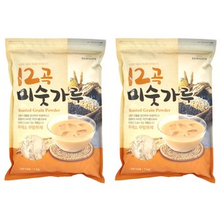 Sungjin 12穀麵茶粉, 2包, 1kg