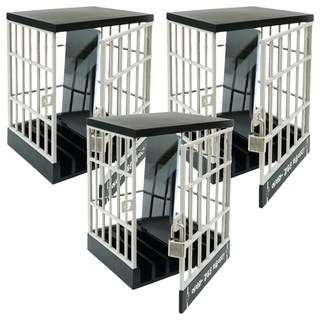 手機監獄, 3個, 黑色