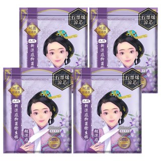 Mdmmd. 明洞國際 後宮二代 石墨烯超涼感抑菌衛生棉, 夜用型(33cm), 6片, 4包