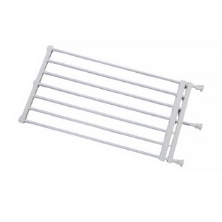 寵物星樂園 寵物矮圍欄 74~135 x 42cm 可調整長度, 1個, 白色