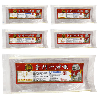 金牌金門一條根 強效超大加長精油貼布, 10片, 5包