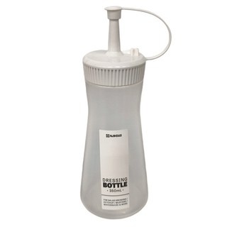 NAKAYA 日本調味料瓶 白色 6個, 350ml, 1組