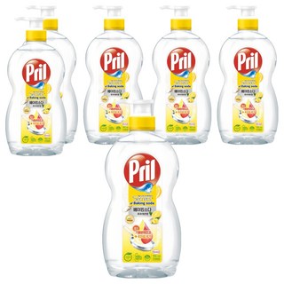 프릴 시크릿오브 베이킹소다 퓨어레몬향 주방세제, 700ml, 6개