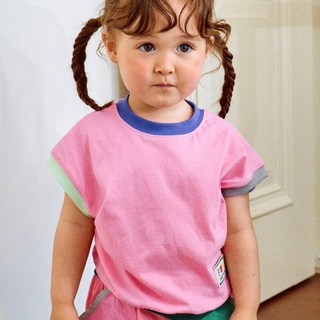 First Blue 兒童透氣蠟筆色T恤