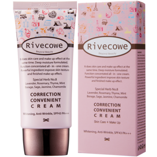 Rivecowe CC霜, 單色, 1條, 40ml