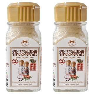 新光洋菜 香蒜椒鹽, 秘製植物五辛素, Premium Thirteen-Spices the finest flavor, 50g, 2瓶