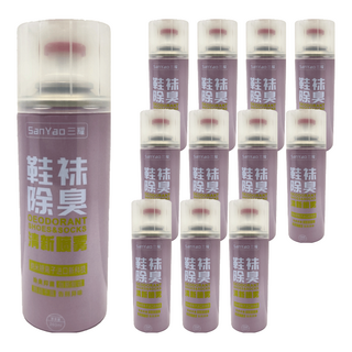 小麥購物 鞋襪除臭噴劑 G421 154g 260ml, 12瓶