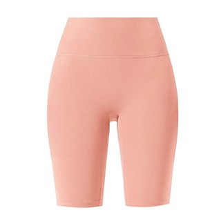 S-SportPlus+ DK906五分瑜珈褲 高腰提臀 運動瑜珈褲 舒適透氣 S碼, 粉色