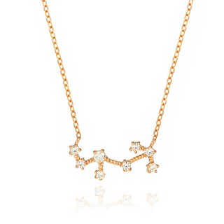 semijuwelry 女款14k幸運星座項鍊 天蠍座