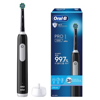 Oral-B 歐樂B 電動牙刷, PRO 1000, 黑色, 1個
