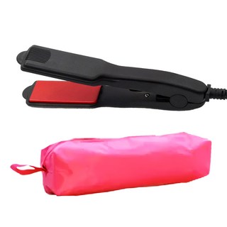 巴黎春天 3cm面板魔髮狂潮直髮器套裝, 附隔熱收納袋, 110V, K-2, 奢華黑, 1組