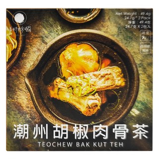 香料共和國 Spice Land 潮州胡椒肉骨茶 (24.7克 x 2包入), 49.4g, 1盒