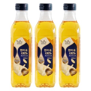 JAIKAO 玄米油, 3個, 500ml