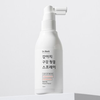 닥터블랭크 강아지 구강청결 구취제거 스프레이 복숭아향, 120ml, 1개