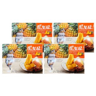 東方水姑娘 原住板屋鳳梨酥，250g, 4盒