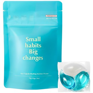 소소이지 이지 캡슐 세탁조 클리너 5개입, 75g, 1개