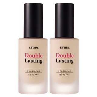 ETUDE 長效待肌無瑕輕粉底液 SPF34 PA++ 30g, Neutral Vanilla, 2瓶