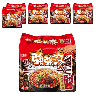 味王 強強滾 辣辣麻辣燙湯麵 88g, 24包
