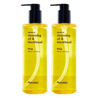Hanskin 黑頭清潔PHA卸妝油, 2瓶, 300ml