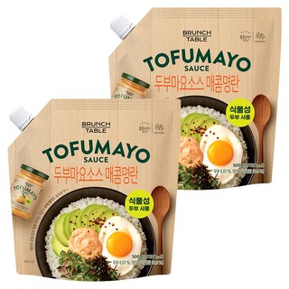 Bokumjari Brunch Table 辣味明太子豆腐美乃滋醬, 2個, 500g