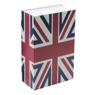 書本保險箱 小, 英國國旗 紅色 + 白色 + 藍色