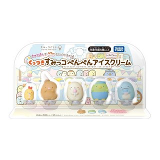 TAKARA TOMY 角落小夥伴 冰淇淋商店人偶組, 細節精緻, 底部吸盤功能, 1組