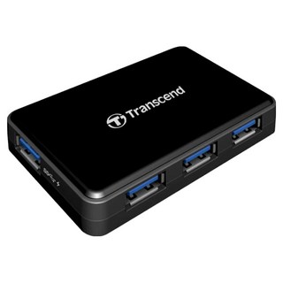 Transcend 創見 極速USB 3.1 HUB多功能4埠集線器, TS-HUB3K, 1個