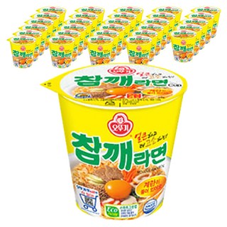 오뚜기 참깨라면 컵 65g, 30개