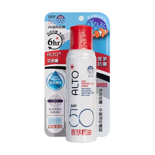 ALTO 艾多曬 防曬噴霧 香茅精油 SPF50, 80ml/150ml, 1瓶