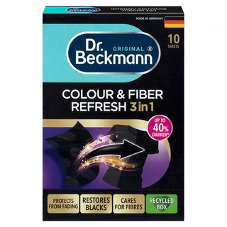 Dr.Beckmann 貝克曼博士 黑衣護色洗衣片, 10枚入, 1個