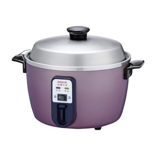 SANLUX 台灣三洋 電鍋 6人份，夢幻紫色，SUS304不鏽鋼材質，一鍵式烹煮，獨立保溫開關, EC-6SC