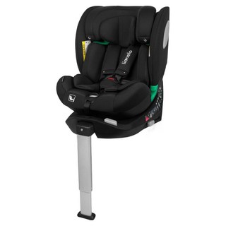 lionelo 長效瞬冷型嬰幼童汽座 Braam Air i-Size 0~12歲 707398, 典雅黑