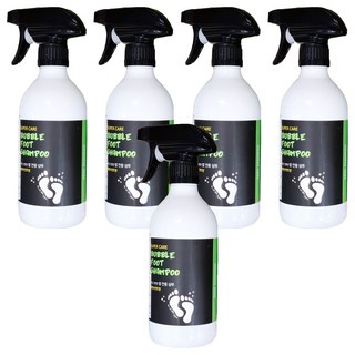 Super Care 泡沫噴霧足部清潔劑 檸檬薄荷香, 1瓶, 5瓶, 500ml