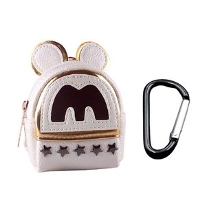 Dalmoa 高爾夫球袋 收納包 保護套 + 登山扣套組, 白色, 1個