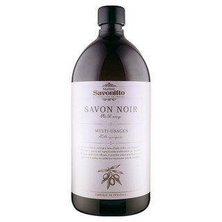 Jollyard 潔麗雅 Savonitto 萬用橄欖黑皂液, 1L, 1瓶