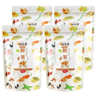 元氣家 烘焙原味腰果 低溫烘焙 原汁原味 無添加糖, 200g, 4包