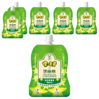 旺旺 果凍多楊桃口味, 6個, 135g