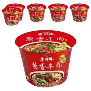 維力 手打麵 蔥香牛肉風味, 6個