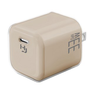 HONG JIN 宏晉 PD快充頭 mini33, 1個, 奶茶色