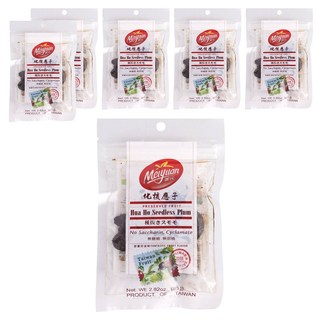 美元化核應子, 無糖精, 無甜精, 無防腐劑, 80g, 6包