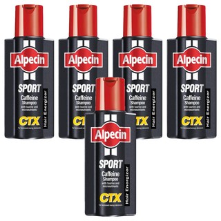 알페신 스포츠 카페인 샴푸, 250ml, 5개