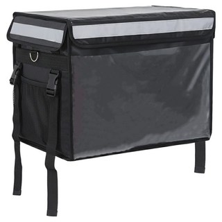 CARTEM 機車自行車兩用保溫保冷外送箱, 黑色