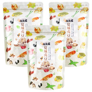 元氣家 烘焙原味夏威夷豆, 低溫烘焙，無調味，無防腐劑，含有豐富維生素及蛋白質, 200g, 3包