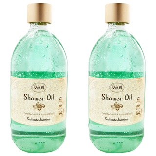 SABON 國際航空版 沐浴油 茉莉花語, 500ml, 2瓶