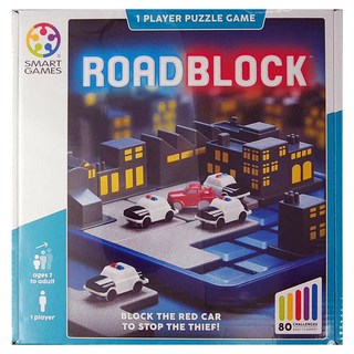 SMART GAMES 圍捕任務 警車大追擊, 7歲以上, 1人遊戲, 80個挑戰